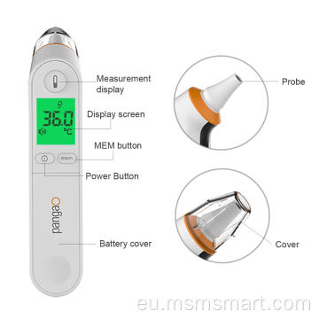 Belarri-termometroa Baby Smart Thermpometer